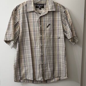 Ecko Unlimited Men's Checkered Casual Shirt (Size Large)